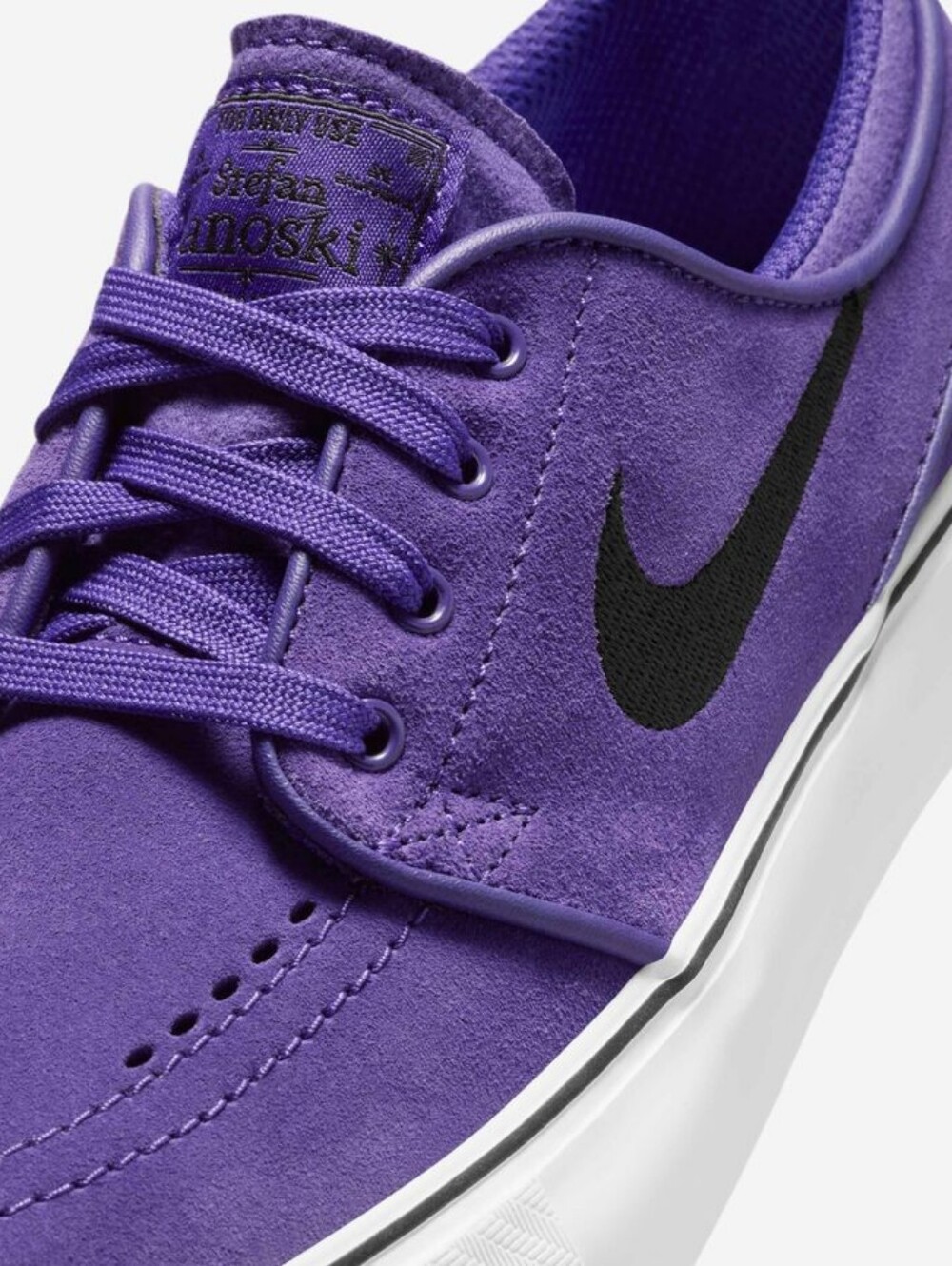 Kid's Nike Zoom Stefan Janoski+ Slip SB 'Dark Raisin' - Picture 7 of 16